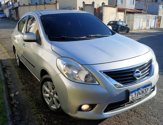 NISSAN VERSA 1.6 16V FLEX SL 4P MANUAL NISSAN VERSA 1.6 16V FLEX SL 4P MANUAL